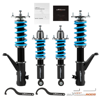 MaXpeedingrods Racing Coilover Lowering Kit Adj. Damper for Honda CRV CR-V 02-06