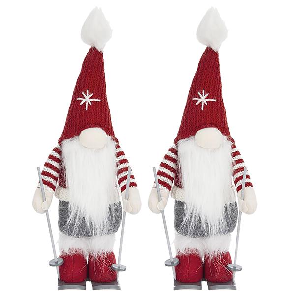 2pcs Christmas Gnomes Decorations, Christmas Table Home Ornaments for Holiday Party Gifts