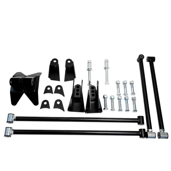 Rear Suspension Four 4 Link Kit For Chevy C10 Suburban GMC C1500 K1500 1980-1987