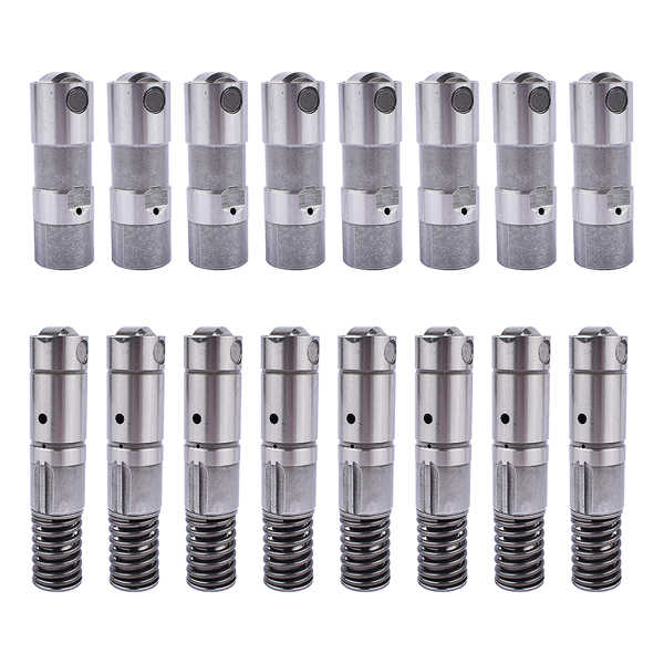 8Pcs Valve Tappets + 8Pcs Roller Valve Lifters for Chevy GMC 5.3L 6.0L 6.2L LS2 LS7 LS9 12499225 12639516