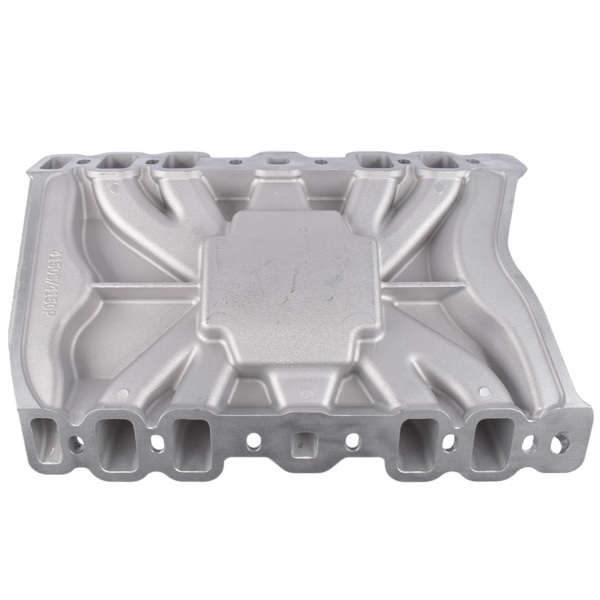 Single Plane Silver Aluminum LowRise Intake Manifold for Oldsmobile 400 425 455 R4150