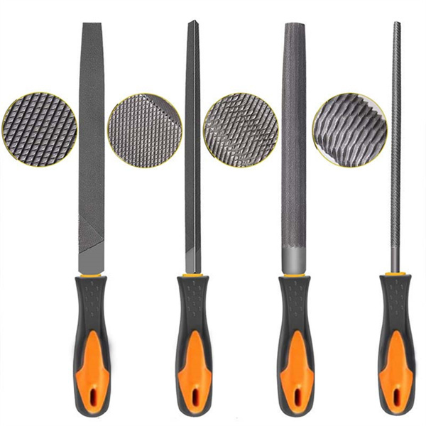 File Set Combination Metal Round File Steel File Grinding Tool with Package Set for Filing