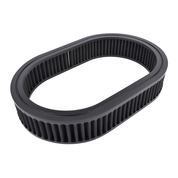 Super Flow Air Cleaner 12'' Washable Element Black for 5-1/8 Neck Single Carb 4 Barrel