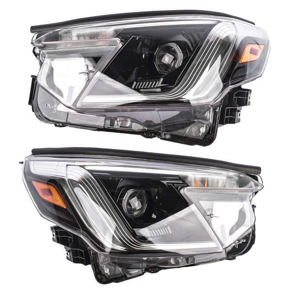 2PCS Headlight Headlamp Assembly LED W/O AFS Front Left Right 84001SJ370 84001SJ360 for 2022-2024 Subaru Forester NEW