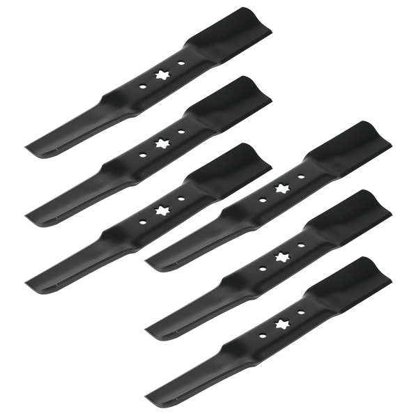 6 Pack Repl Cub Cadet Mower Blades 742-05052 942-05052 For 50" Lawn Tractor and RZT Mowers Cub Cadet 942-05052A 742-05052A RZT L50 S50 XT1 LT50 GT50 50" Deck