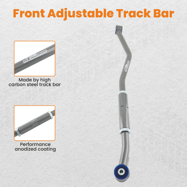 Heavy Duty Adjustable Track Bar 2"-6" Lift For Dodge Ram 2500 3500 2003-2013 4WD