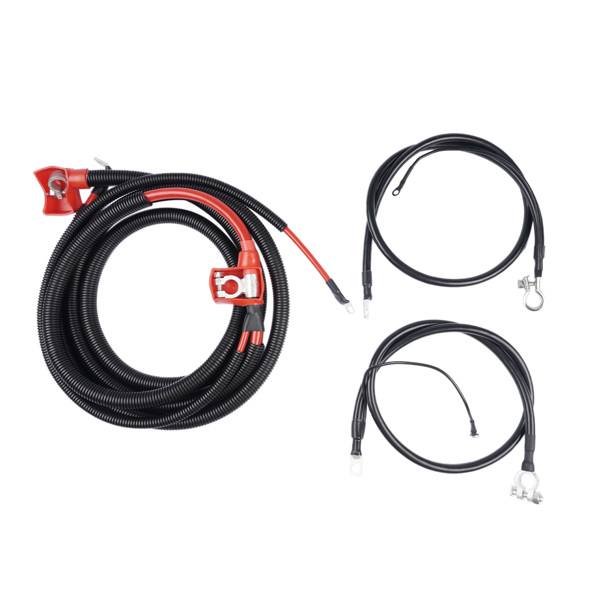 Battery Cables Positive & Negative for Ford 7.3L Powerstroke Diesel 1994-1997 #00593 A38-2UHLC A46-2UHC