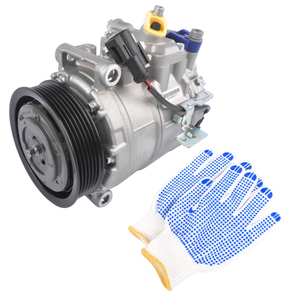 A/C Air Conditioner Compressor with Clutch for Land Rover Range Rover 2006-2009  LR015151