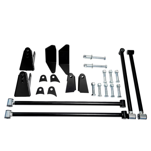 Rear Suspension Four 4 Link Kit For Chevy C10 Suburban GMC C1500 K1500 1980-1987