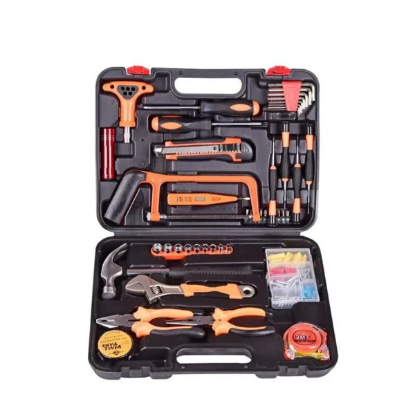 Repair tool set 109PCS With T-Ratchet Hardware Tools Set Combination Household Repair Multifunction Portable Electrician Tool Toolbox Complete durable