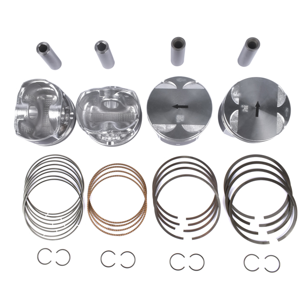 Pistons and Rings Kit S224-3959 for Chevy Equinox GMC Terrain Buick Regal 2.4L 2010-2017