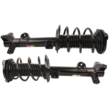 Pair Front Left + Right Shock Absorbers For Mercedes-Benz C180 C250 C300 C350 E350 E400 E500  E550 Base 2010-2016