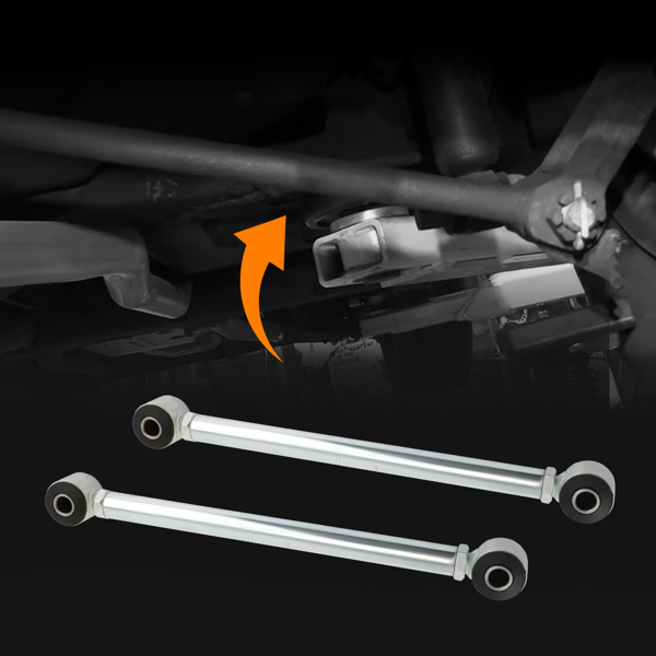 2Pcs Adjustable Rear Panhard Strut Rods Bar for Chevrolet Corvette 1963-1979 16362800