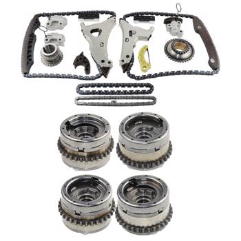 M276 Engine Timing Chain Kit + Camshaft Adjuster Set For Mercedes W205 W212 W166 C218 W212 W213 X204 R231 R172