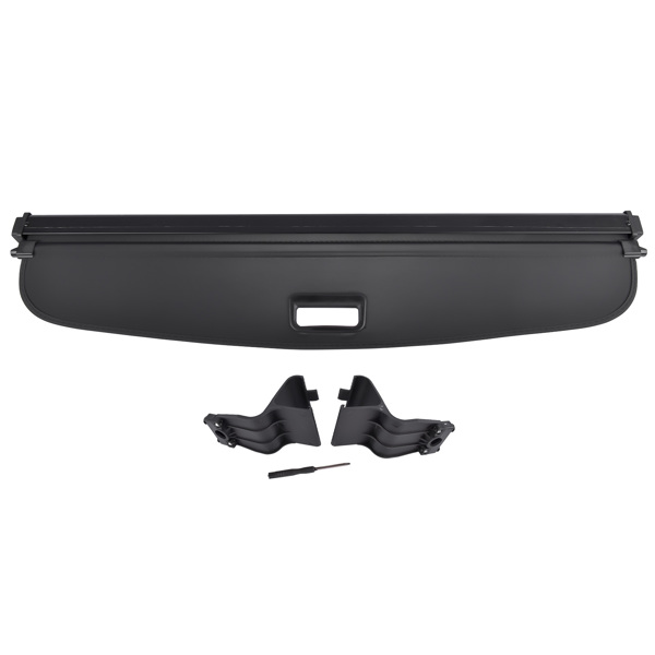 Retractable Rear Cargo Cover for Nissan Kicks 2018-2024 Aluminum Alloy Fabric