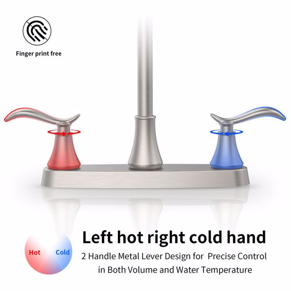 Single Handle High Arc Brushed Nickel Pull Out Kitchen Faucet,Single Level Stainless Steel Kitchen Sink Faucets with Pull Down Sprayer[Unable to ship on weekends, please note that]