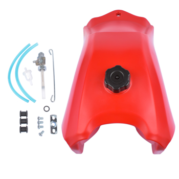 Fuel Tank for Honda FourTrax 1988 1989 1990 1991 1992 2WD with Cap with Fuel Petcock #17520-HC4-010ZA FT49300R