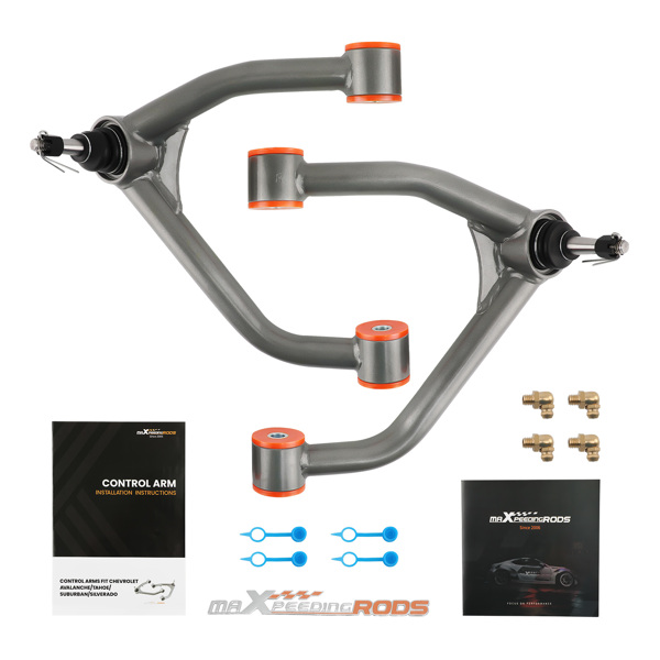 2-4'' Upper Control Arm Lift Kits for Chevy Silverado GMC 1500 2007-2018 Tubular C33510787