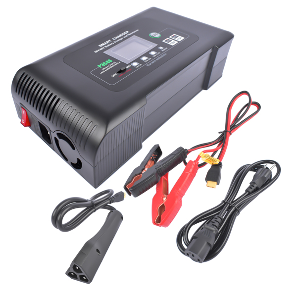 48V 13A & 36V 18A Smart Battery Charger For Golf Cart Club Car EZGO TXT RXV