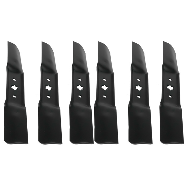 6 Pack Repl Cub Cadet Mower Blades 742-05052 942-05052 For 50" Lawn Tractor and RZT Mowers Cub Cadet 942-05052A 742-05052A RZT L50 S50 XT1 LT50 GT50 50" Deck