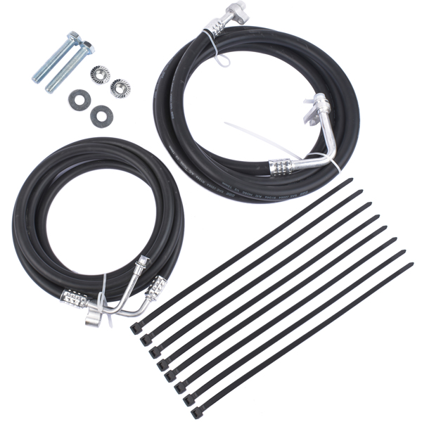 Rear Air Conditioning Hoses Set for Chevy Tahoe GMC Yukon Cadillac Escalade 2007-2014 YTE33439 19257317 19257318