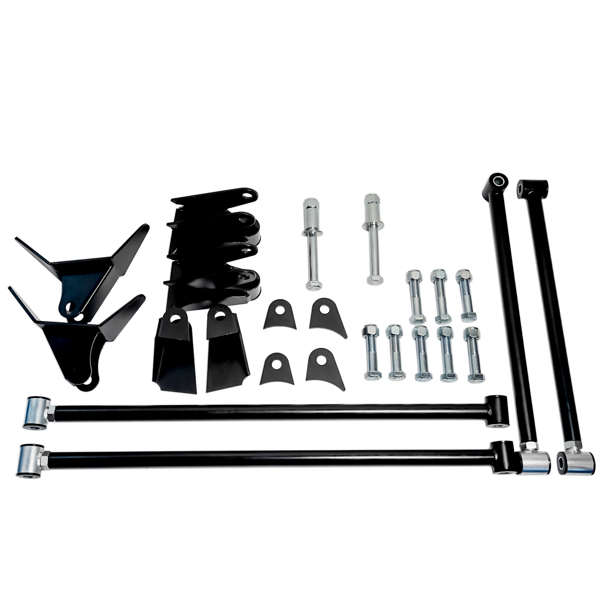 Rear Suspension Four 4 Link Kit For Chevy C10 Suburban GMC C1500 K1500 1980-1987