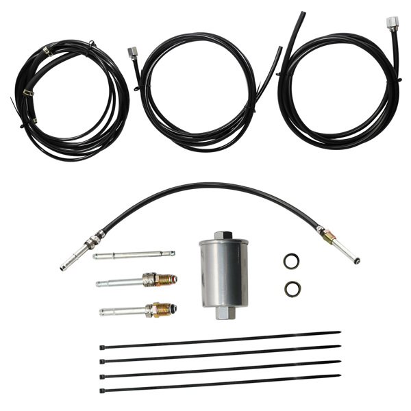 Gas Trucks Complete Nylon Fuel Line Kit for Chevy GMC C/K Trucks Gas Only 1988-1997 NFR0013