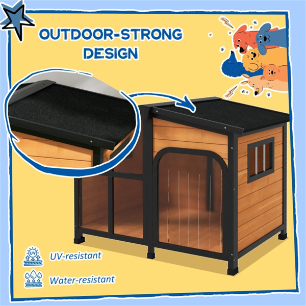 Pet/Dog House- Natural ( Amazon Shipping)（Prohibited by WalMart）