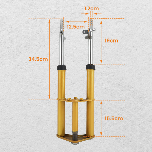 1PC Front Shock Fork Assembly for Honda XR50 CRF50 50cc 70cc 90cc 110cc Sales C33371870