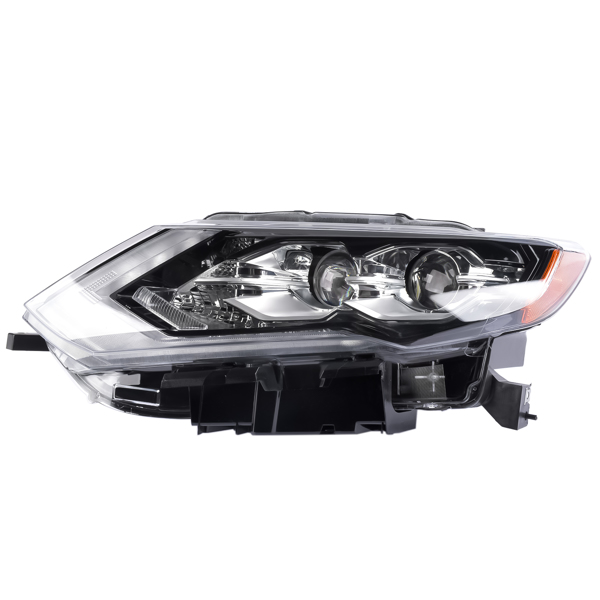 Front Left Side Headlamp Assembly with LED for Nissan Rogue 2.0L 2.5L l4 4-Door 2017-2020