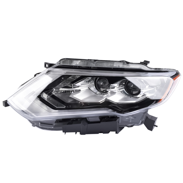 Front Left Side Headlamp Assembly with LED for Nissan Rogue 2.0L 2.5L l4 4-Door 2017-2020