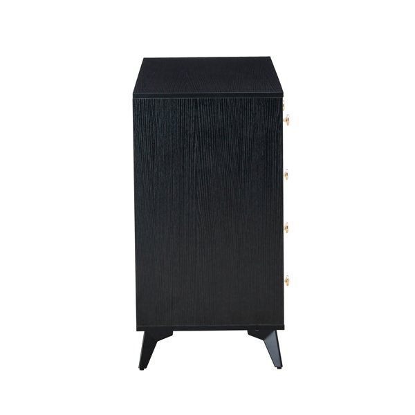 CABINET  WOOD MDF BOARDS, 9 Drawers Dresser, BLACK COLOUR