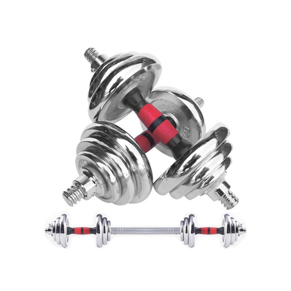 44LBS Adjustable Dumbbell Set Home Gym Cast Iron Barbell Sets with Carry Box 44lbs Office Bedroom Workout Dumbbells for Men and Women