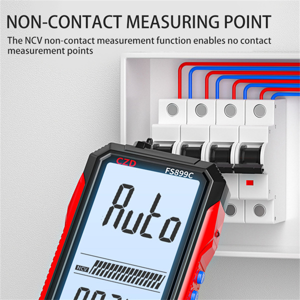 Charging Large Screen High-precision Digital Multimeter, Fully Automatic Intelligent Multifunctional Multimeter