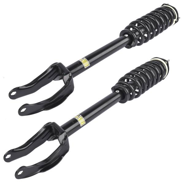 Set of 2 Front Shock Strut Coil Spring Assys For Mercedes W166 C292 ML500 GLE400 1663232400 1663232900