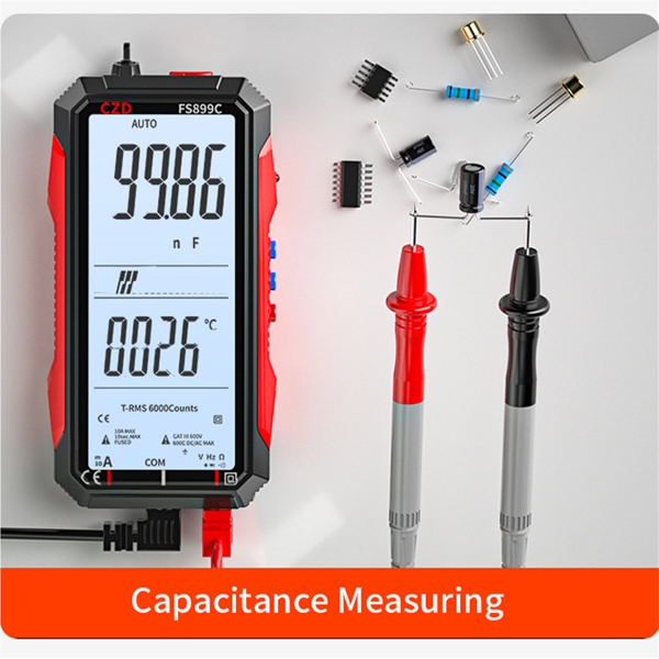 Charging Large Screen High-precision Digital Multimeter, Fully Automatic Intelligent Multifunctional Multimeter