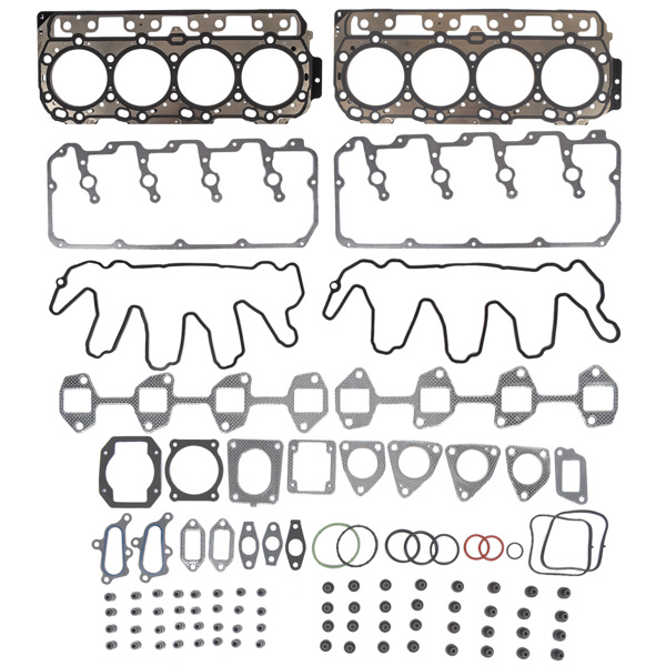 Cylinder Head Set for GMC Chevy 6.6L V8 OHV Duramax Diesel LML HS54580C 2011-2016 HS54580C