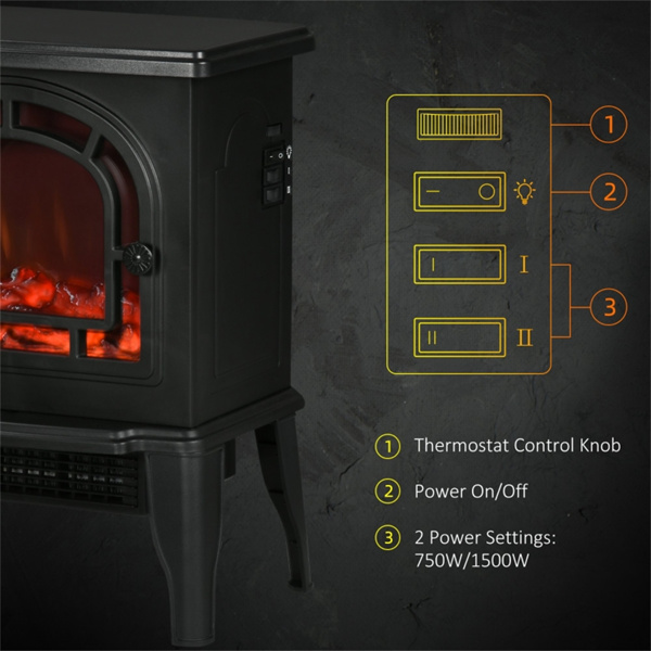 18" Electric Fireplace ( Amazon Shipping)（Prohibited by WalMart）