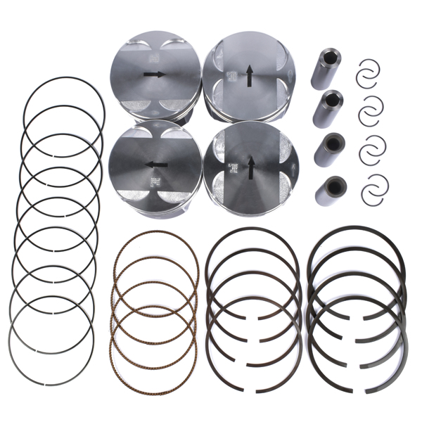 Pistons and Rings Kit S224-3959 for Chevy Equinox GMC Terrain Buick Regal 2.4L 2010-2017