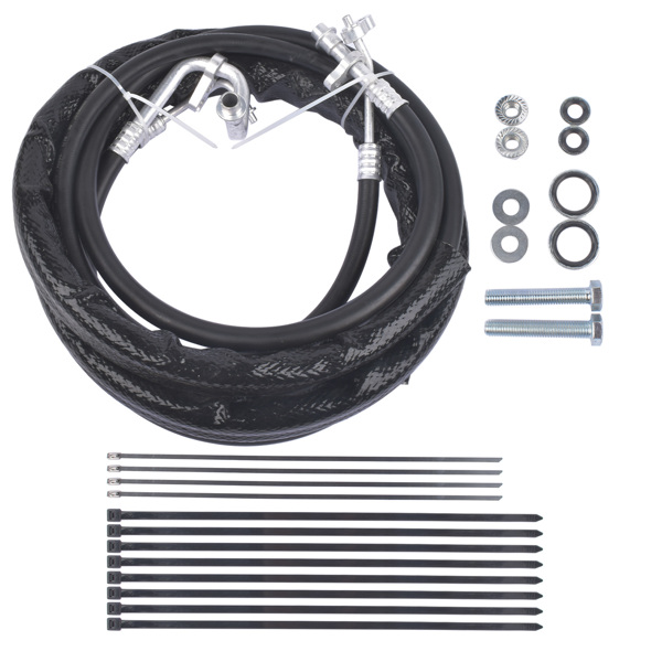 Rear AC Line Set Hoses for GMC Acadia Chevy Traverse Buick Enclave Saturn Outlook 23199274 AT34653