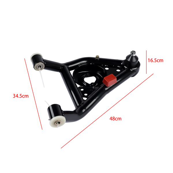 Front Lower Tubular Control Arms Set for Chevy Nova Camaro Pontiac Firebird Ventura 1967-1974