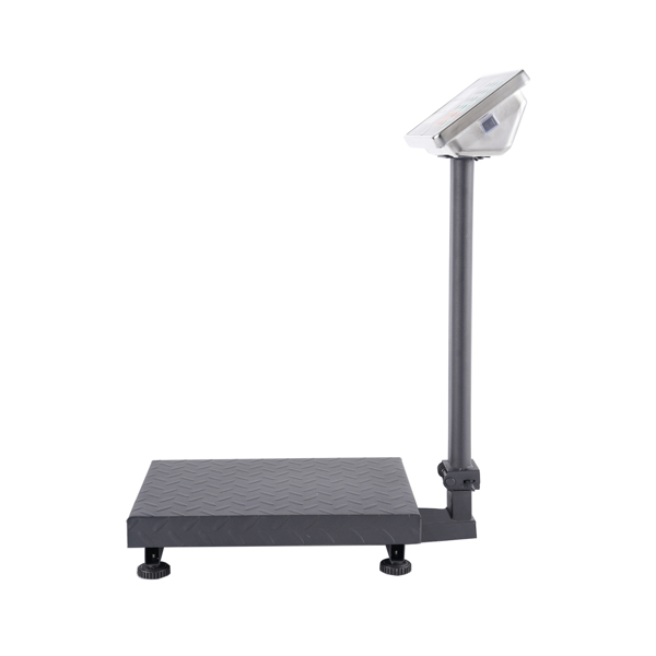 【Old code:95066004】100KG/220lbs LCD Digital Personal Floor Postal Platform Scale with 30*40 Platform & 0.6mm Plate Black UK Plug