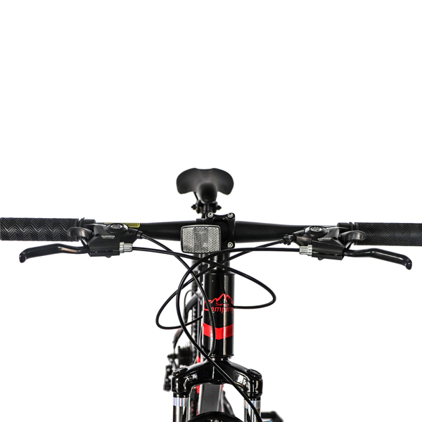 CamPingSurvivals 26 Inch 21 Speed ​​Explorer Red Black Mountain Bike