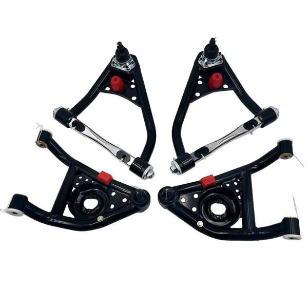 Front Tubular Upper & Lower Control Arms Set for Chevy Camaro Nova Buick Apollo Pontiac Ventura Firebird Olds Omega 1967-1974