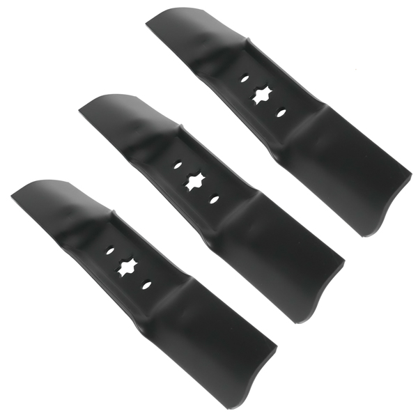 3 Pack Mower Blades 742-05052A For 50" Lawn Tractor and RZT Mowers Cub Cadet 942-05052A 742-05052A RZT L50 S50 XT1 LT50 GT50 50" Deck 2015 & after 