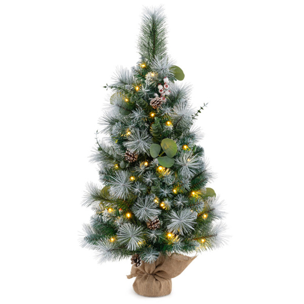 3 FT  Pre-Lit Artificial Mini Christmas Tree 