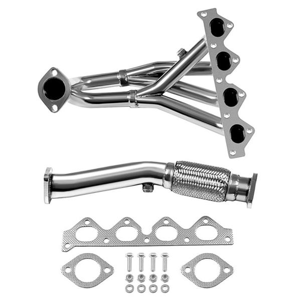 1995-2000 Hyundai Elantra 1997-2001 Hyundai Tiburon 2.0L Racing Manifold Exhaust Header MT001256(Ban the sale of Amazon)(No support for returns without reason)