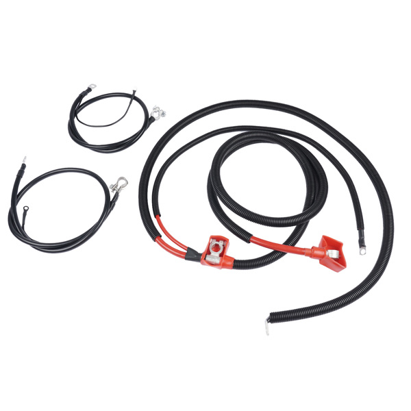 Battery Cables Positive & Negative for Ford 7.3L Powerstroke Diesel 1994-1997 #00593 A38-2UHLC A46-2UHC