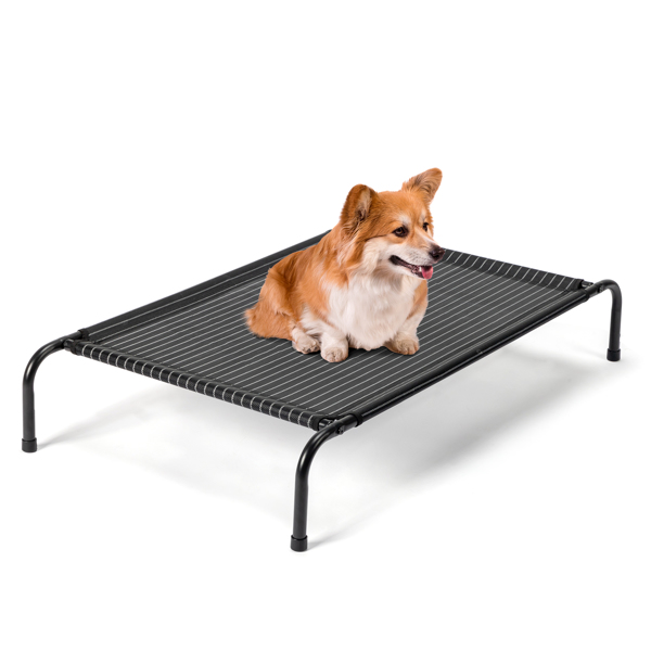 43"D x 26"W x 8"H outdoor pet bed