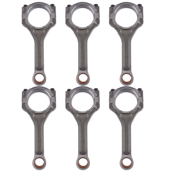  6Pcs Engine Connecting Rod Set for Hyundai Azera Kia Sedona Sedan Sport Utility Van 2011-2021 235103L100 235103CFA0